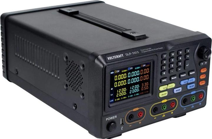 Actual product image Voltcraft DLP-3603 Laboratory power supply, adjustable 0 V - 60 V/AC 0 - 3 A 378 W Sla