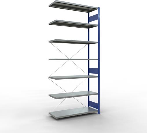 Actual product image Schulte Lagertechnik MULTIplus250 boltless bay system with cross brace