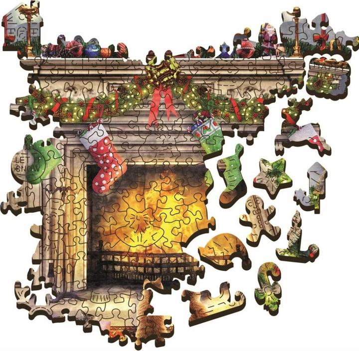 Produktbild Trefl Holzpuzzle Am Kamin 1000 Tage (1000 Teile)