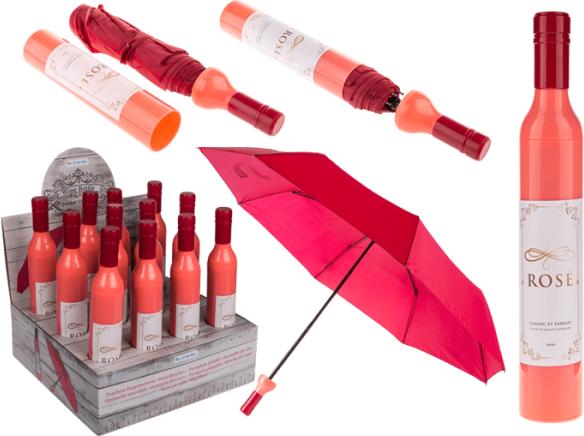Out of the blue Parapluie de poche Bouteille de vin