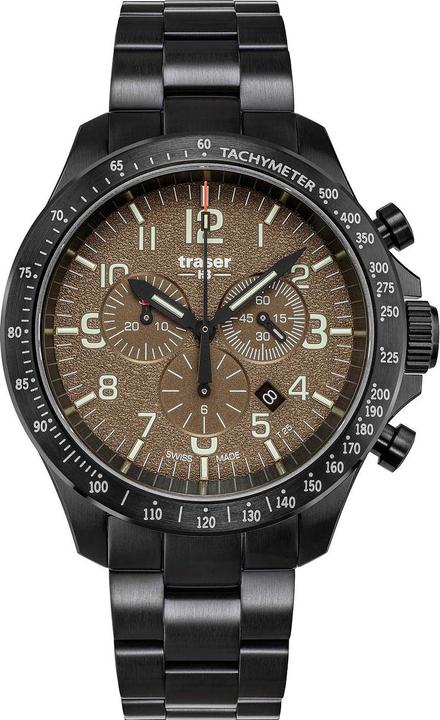 Actual product image Traser P67 Officer Pro Chrono (Chronograph, 46 mm)