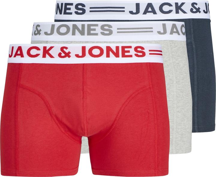 Produktbild Jack & Jones Sense Trunks 3-Pack Noos (M, 3er Pack)