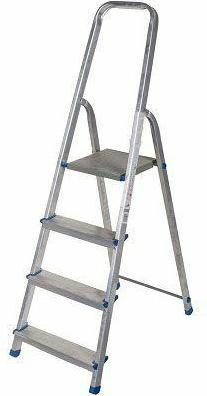 Actual product image Awtools AW DRABINA ALUMINIOWA WOLNOS. 4PCS.150KG (45 cm)