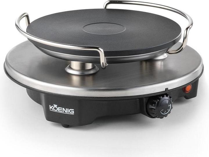 Image du produit Koenig 3 en 1 (Fondue au fromage, Fondue bourguignonne, Fondue chinoise)