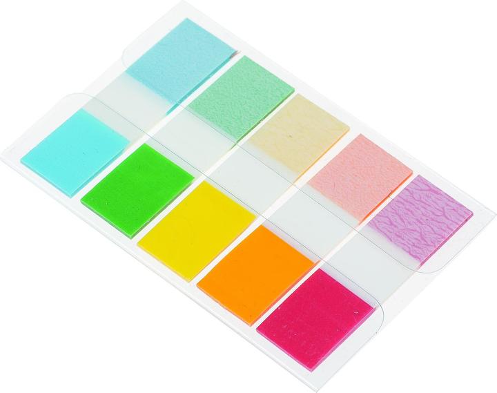 Actual product image Idena Page Marker Strips 5 colours (12 x 43 mm)