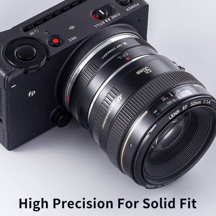 Produktbild K&F Concept High Precision Lens Adapter Mount, EOS-L
