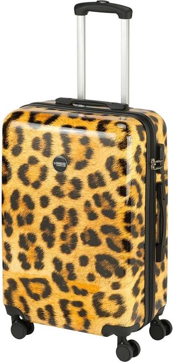 Princess Animalabdruck von Traveller - Reisekoffer - Leopard - mittel - 66 cm - Doppelräder (107 l)