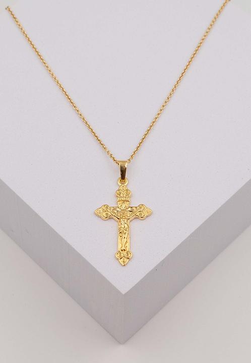 Image du produit Muau Croix (Or blanc, Or jaune, Or rose ou argent)