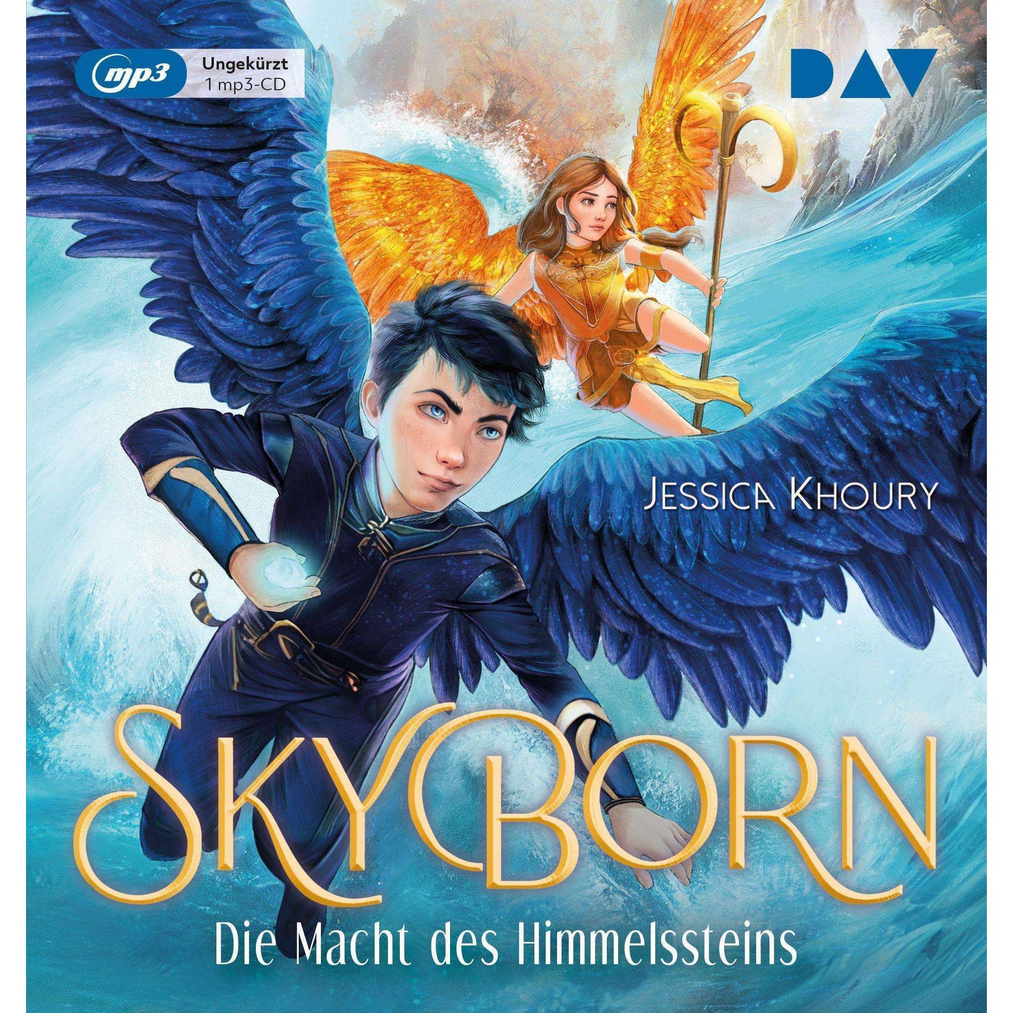 Skyborn – Teil 2 Die Macht des Himmelssteins, Hörbücher von Jessica Khoury, Stefan Kaminski, Anja Hansen-Schmidt, Madiha...