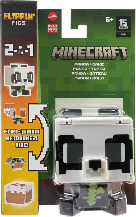 Produktbild Minecraft Flippin' Figure Panda + Cake
