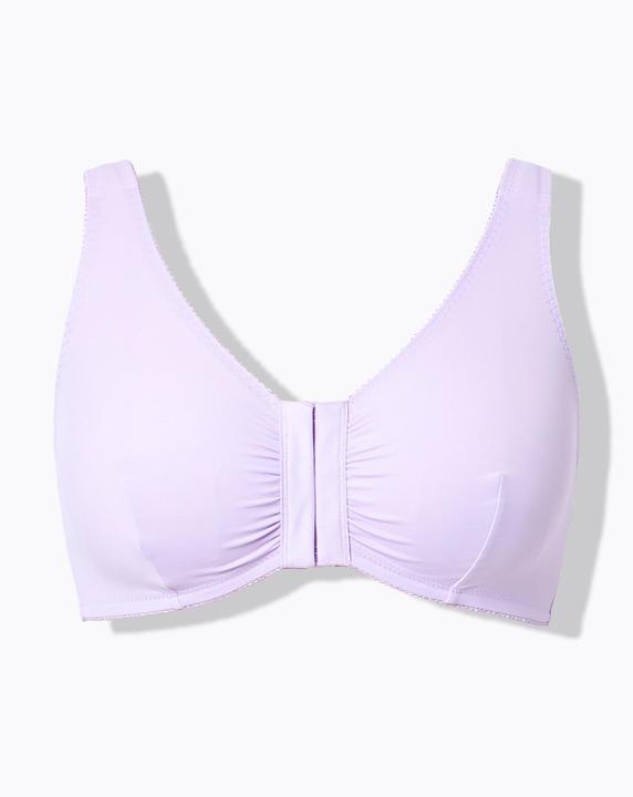 Produktbild Ulla Popken Bustiers, 3er-Pack, Vorderverschluss, Mikrofaser (3er Pack, 85 D)