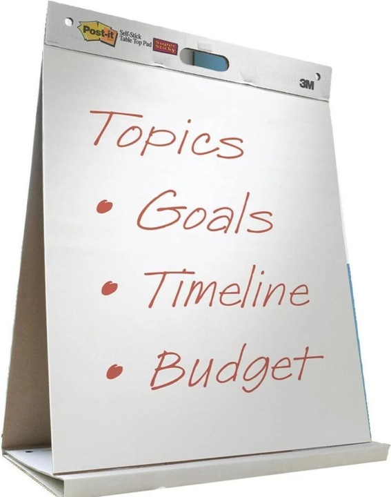 Produktbild Post-it Super Sticky Flipchart stellbar (50 x 60 cm)