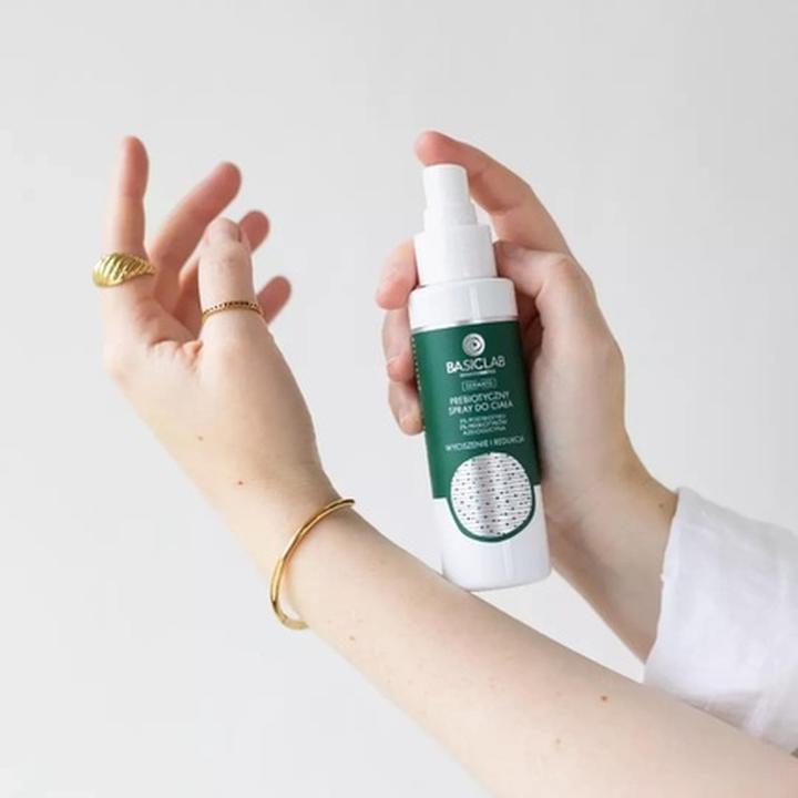 Immagine prodotto BasicLab Dermatis Spray Prebiotico per il Corpo per Pelli Sensibili e Problematiche 100Ml (100 ml)