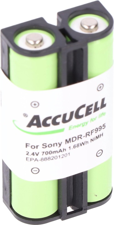 Image du produit AccuCell Batterie Sony MDR-RF995 BP-HP800-11 (MDR-RF4000, MDR-RF895RK)