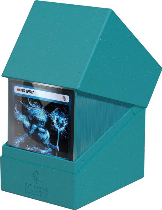Actual product image Ultimate Guard Return To Earth Boulder Deck Case 133 taille standard Pétrole