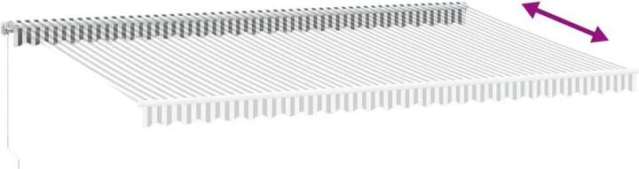 Produktbild vidaXL Einziehbare Markise (3.50 m)