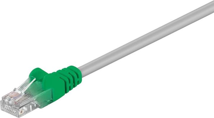Produktbild Goobay CAT 5e Crossover-Patchkabel, U/UTP, Grau, Grün, Grau-Grün, 3 m (U/UTP, CAT5e, 3 m)