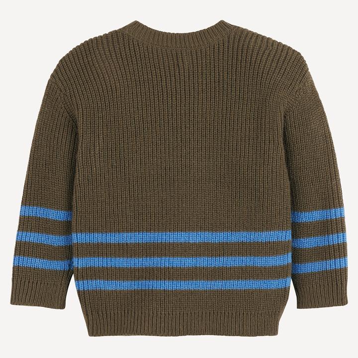 Immagine prodotto La Redoute Collections Grobstrickpullover mit rundem Ausschnitt (98)