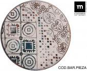 La Mer Bass Teller 32,5 cm Griechenland Monaco Glitzer (32.50 cm)