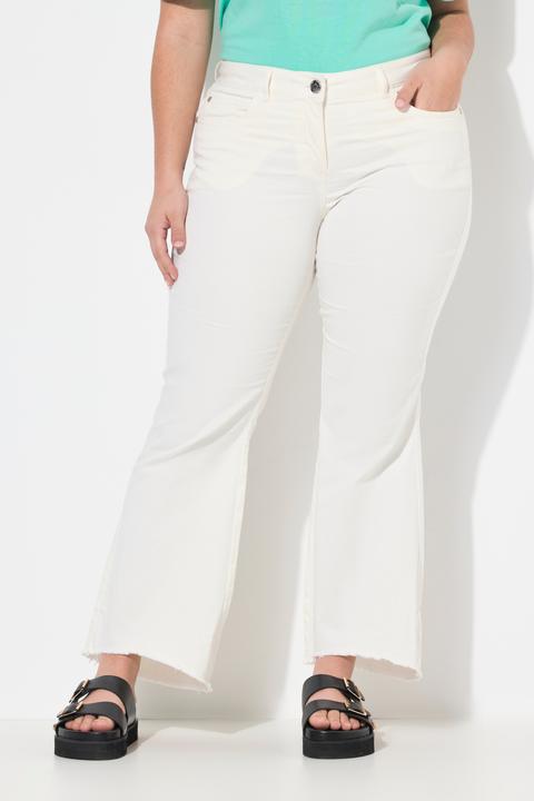 Produktbild Angel of Style Jeans, ausgestellt, gerundeter Fransensaum (54)