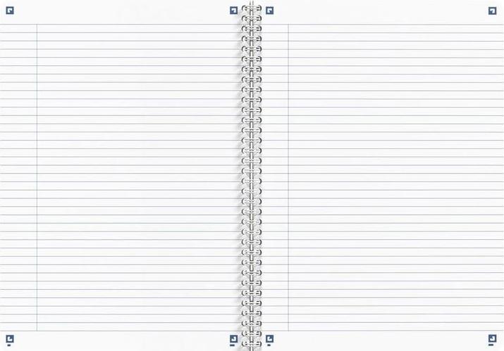 Actual product image Oxford Touareg A4 Card Twin-wire Notebook Ruled 180 Pages Assorted Colours SCRIBZEE Compatible Recycled (A4, Lined, Soft cover)