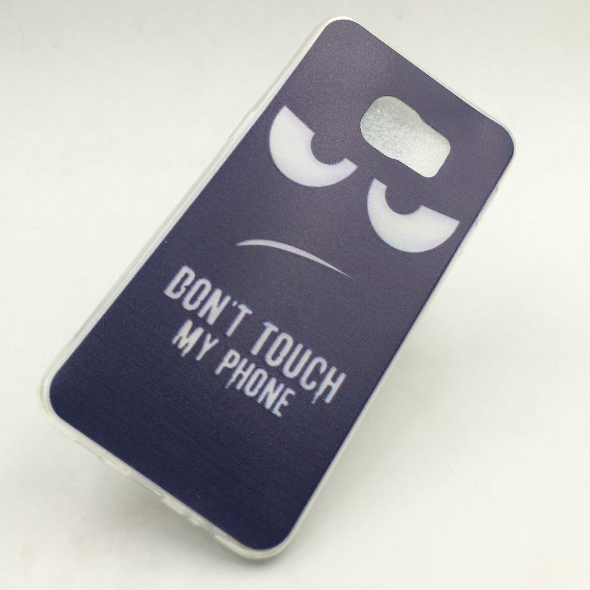 König Design Schutz Handy Hülle für Samsung Galaxy S6 Edge Plus Case Cover Bumper Etuis Blau (Samsung Galaxy S6 Edge), S...