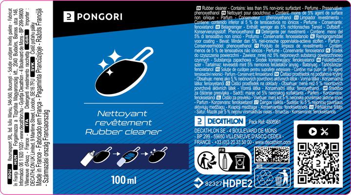 Immagine prodotto Pongori Detergente per superfici da ping pong 100 ml
