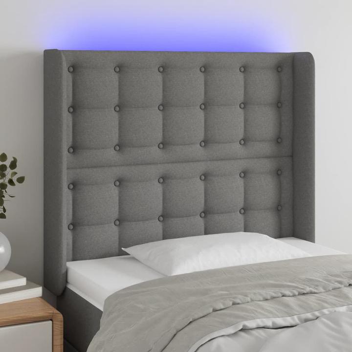 Image du produit vidaXL LED Kopfteil (83 x 16 x 128 cm)