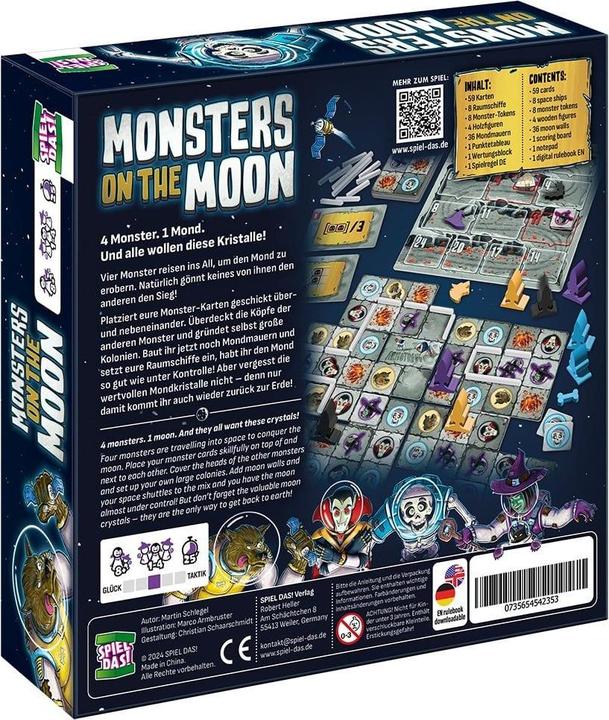 Productafbeelding Spiel Das! 42353 - Monsters op de maan