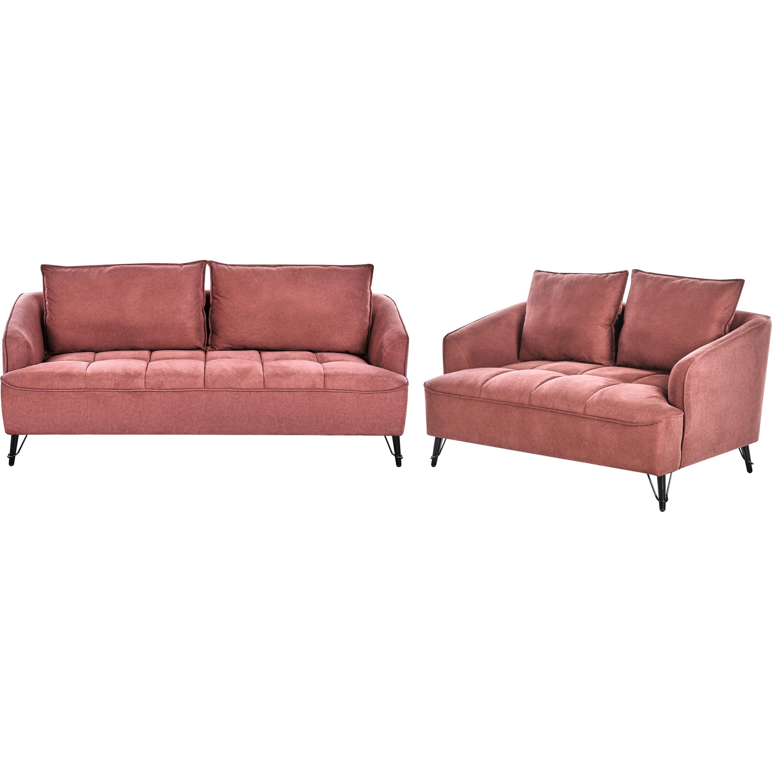 Thumbnail - Beliani, Sofa, Hobro (3-Sitzer, 2-Sitzer)