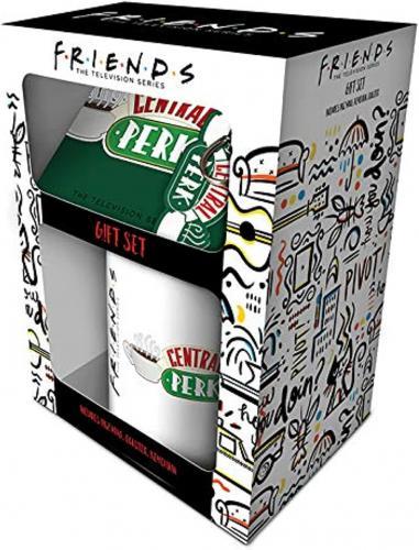 Actual product image ABYstyle Friends GiftSet Bicchiere/Badge/Notebook Central Perk