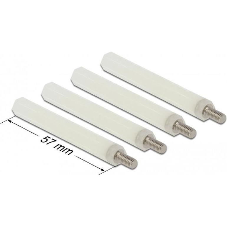 Thumbnail - Delock Befestigungskit, Elektronikkabel + Stecker, Beige