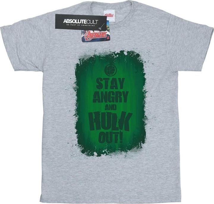 Produktbild Hulk Bleib wütend TShirt (L)