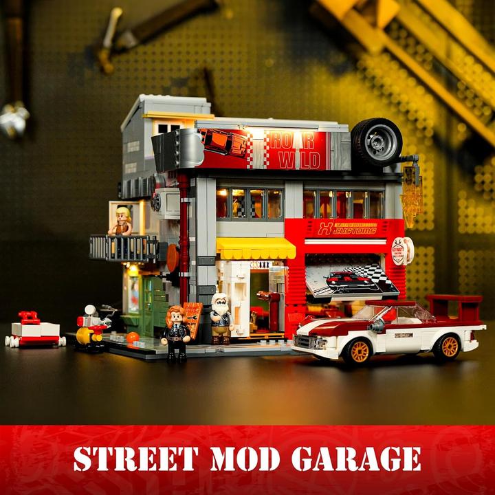 Image du produit Lumibricks Street Mod Garage