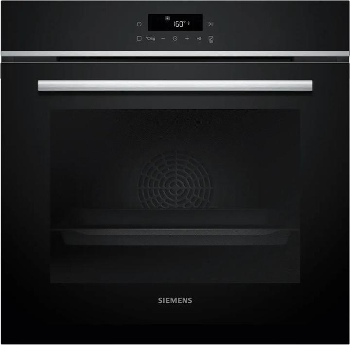 Energie-Label Siemens iQ300, Einbau-Backofen, 60 x 60 cm, Edelstahl, HB572ABS3