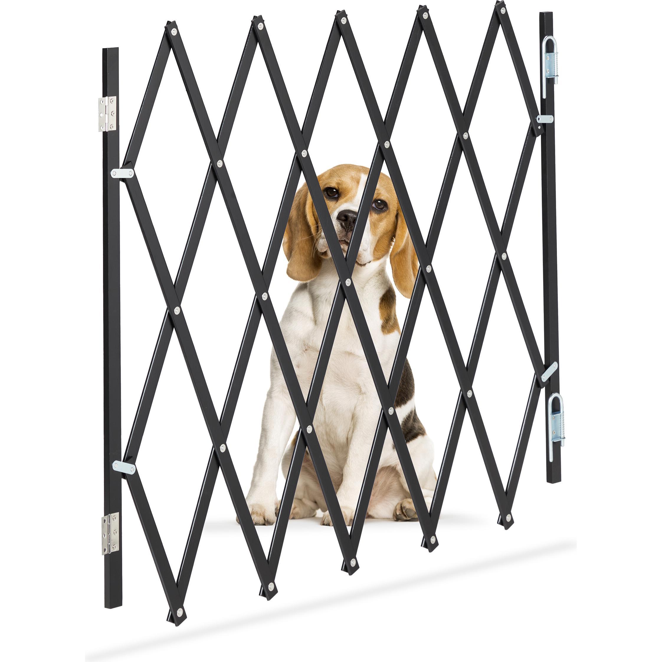 Relaxdays, Schutzgitter, Hundeabsperrgitter (3 cm)
