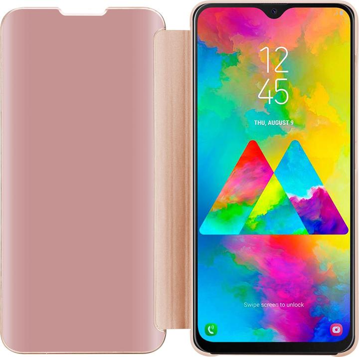 Actual product image Cadorabo Book Smart View Mirror Cover (Samsung Galaxy M20)