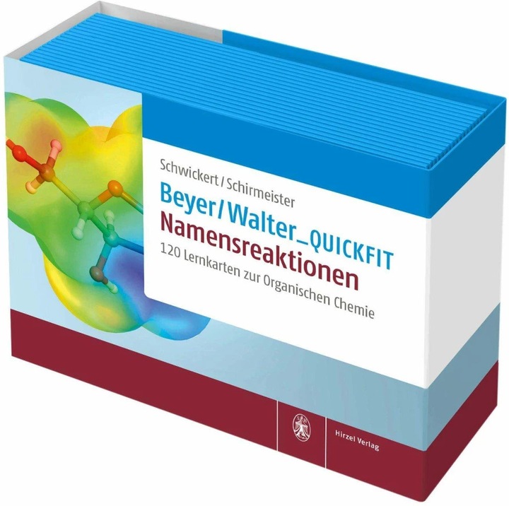 Actual product image Beyer/Walter QuickFit: Namensreaktionen (German, Tanja Schirmeister, Kevin Schwickert, 2023)