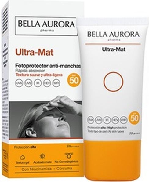 Immagine prodotto Bella Aurora Crema solare Ultra-Mat Anti-Blemish SPF50 50ml (Crema solare, SPF 50, 50 ml, 70 g)