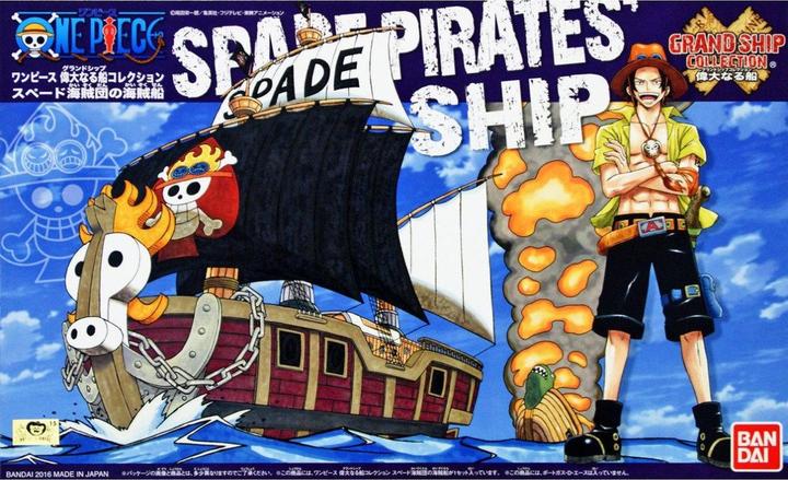 Actual product image Bandai One Piece: Spade - Schiff von Ace