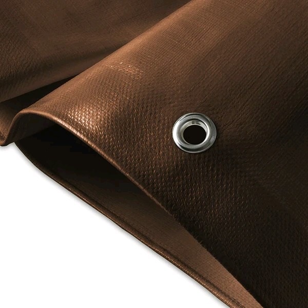 Immagine prodotto Floordirekt Copertina80 gm, 3 x 5 m, MarroneArgento (300 x 500 cm)