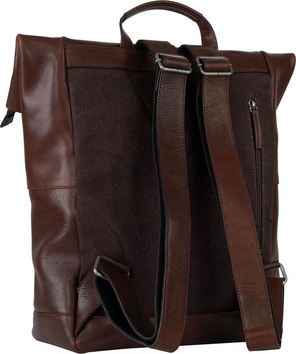 Image du produit Leonhard Heyden Roma Business Sac à dos en cuir 40 cm pour ordinateur portable (14 l)