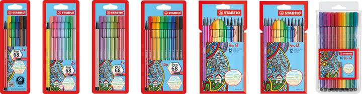 Actual product image STABILO Pen 68 Premium felt-tip pen (10 x)