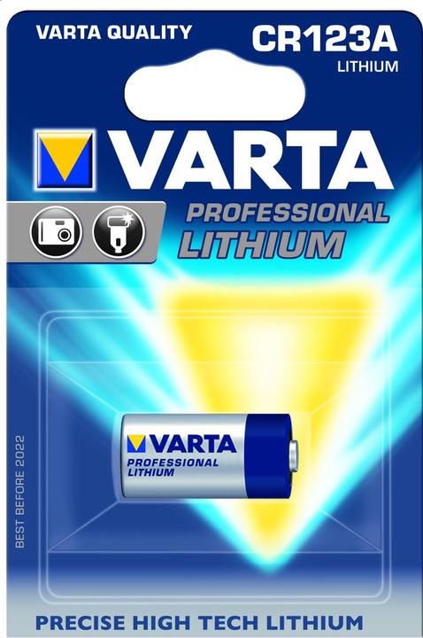 Image du produit Varta Photo Lithium (1 pcs, CR123A, 1480 mAh)