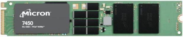 Produktbild Micron 7450 PRO M.2 PCI Express 4.0 3D TLC NAND NVMe (3840 GB, M.2 22110)