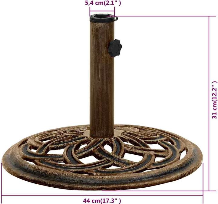 Produktbild vidaXL Sonnenschirmständer