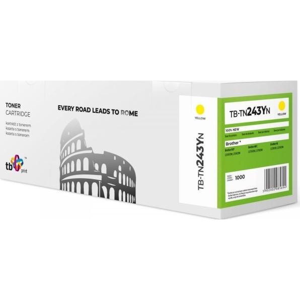 Print, Toner, Toner do Brother TN243Y TB-TN243YN YE 100% nowy (Y)