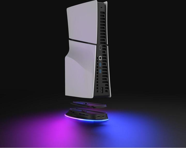 Produktbild Egogear - SCH30 - Base de refroidissement RGB LED pour PS5/PS5 SLIM (PS5)