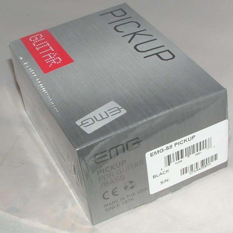 EMG 58 Humbucker nero (Pickup per strumenti), Accessori per strumenti, Nero