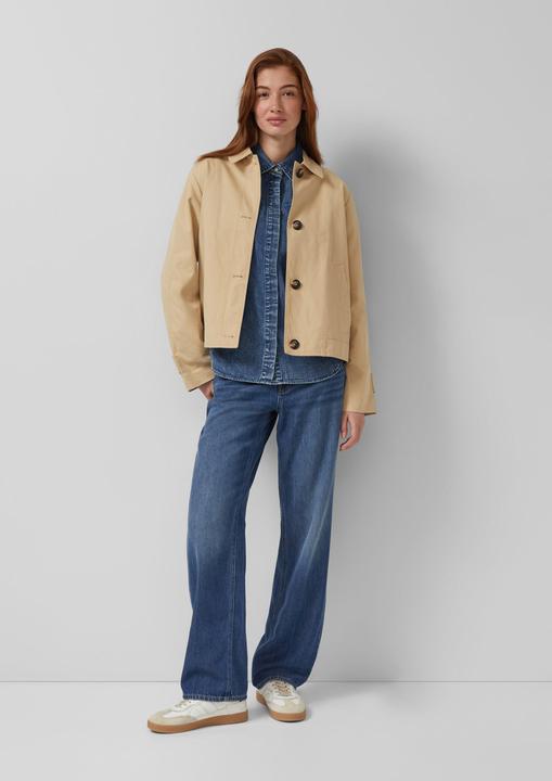 Immagine prodotto s.Oliver Denim-Bluse mit Stickerei (48)